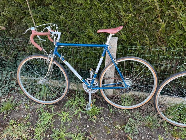 Oude vintage koersfiets, Vélos & Vélomoteurs, Vélos | Vélos de course, Utilisé, Enlèvement