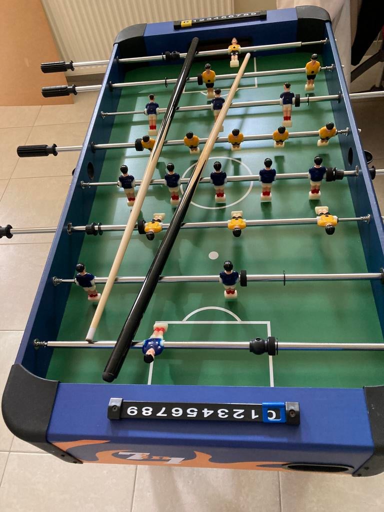 Table multijeux 7 en 1, Enlèvement, Utilisé