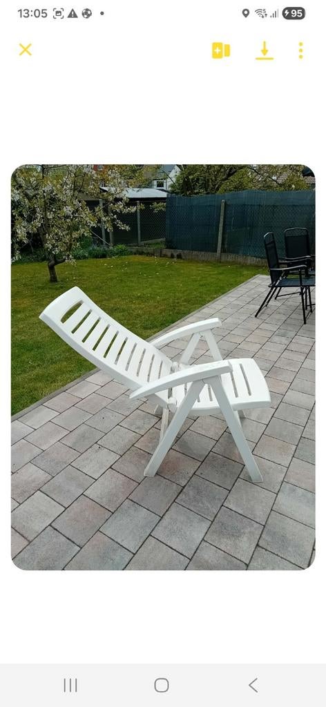 Fauteuil de jardin, Enlèvement