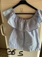 Schouderloos topje, Kleding | Dames, Topjes, Ophalen, Blauw, Zo goed als nieuw, Maat 36 (S)