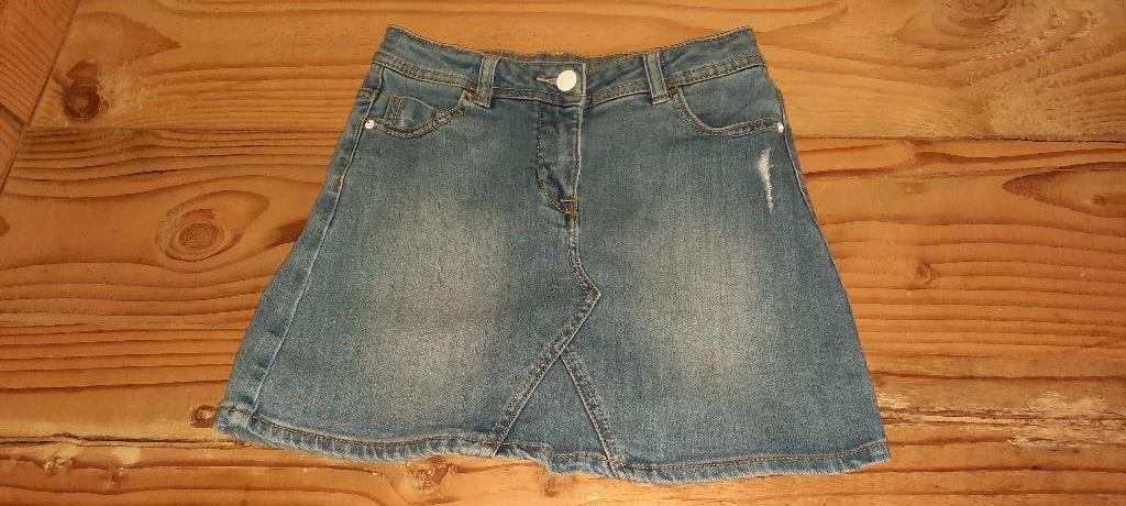 Mooie jeansrok JBC maat 140, Kinderen en Baby's, Kinderkleding | Maat 140, Meisje, Ophalen of Verzenden, Zo goed als nieuw, Jurk of Rok