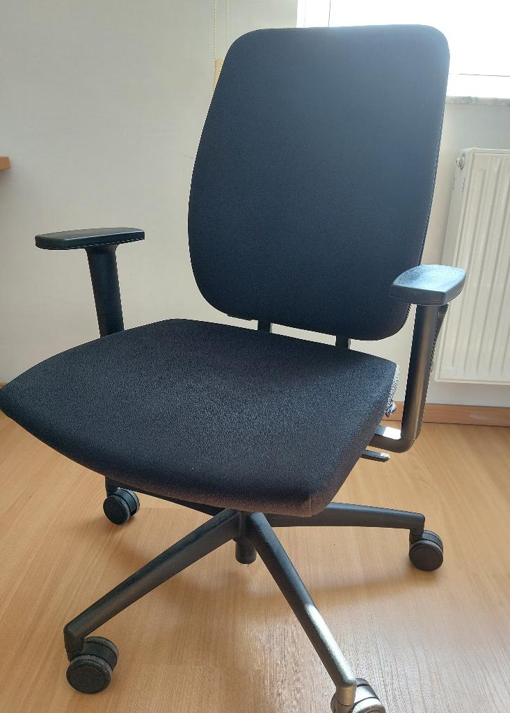 Chaise de bureau - Grammer Office en très bon état., Maison & Meubles, Chaises de bureau, Comme neuf, Chaise de bureau, Noir, Ergonomique