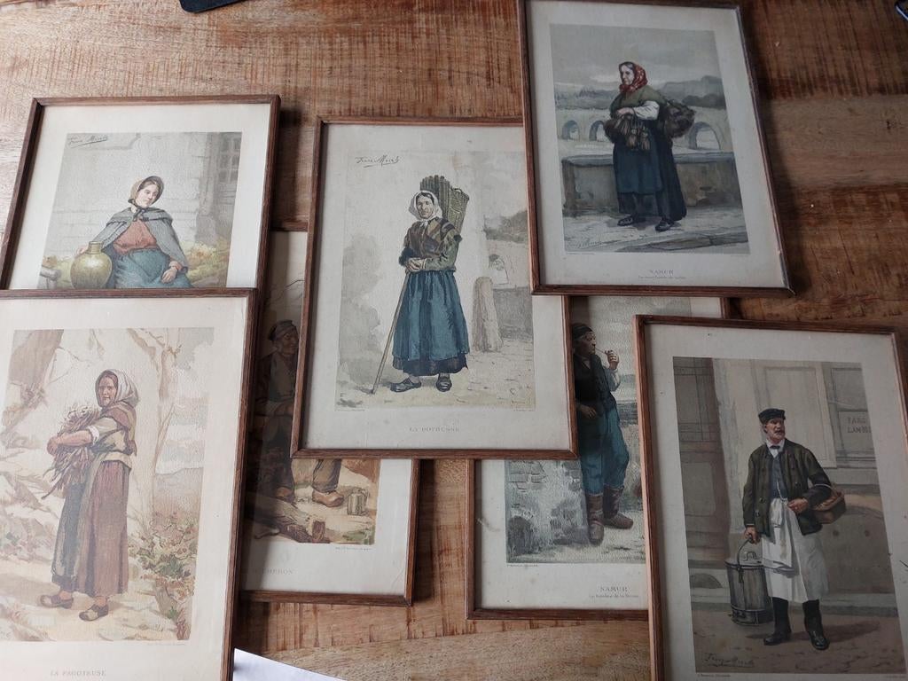 Franz Meertz 7 tableaux, Ophalen