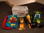 Tractor met boormachine John Deere en gereedschapskistjes, Kinderen en Baby's, Speelgoed |Speelgoedvoertuigen, Ophalen