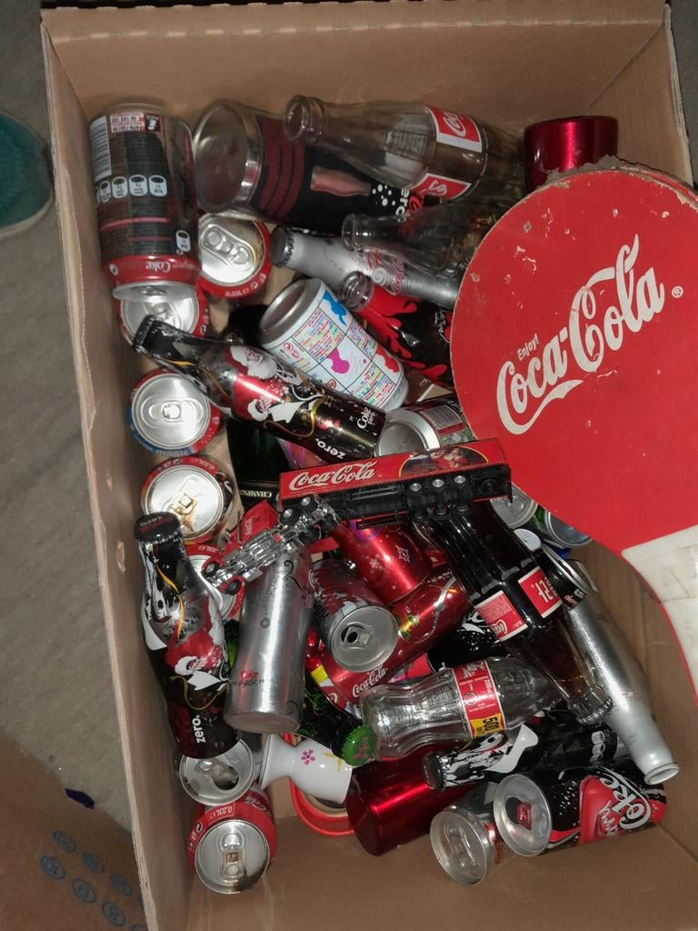 Coca Cola, Verzamelen, Ophalen