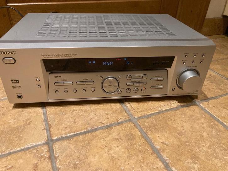 Sony receiver STR-DE 485E, Audio, Tv en Foto, Versterkers en Ontvangers, Gebruikt, 5.1, 60 tot 120 watt, Sony, Ophalen of Verzenden