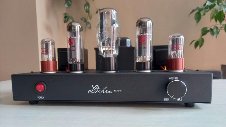 Oldchen El34-B Single-ended class A tube amplifier, TV, Hi-fi & Vidéo, Amplificateur à lampes, Amplificateur, Enlèvement
