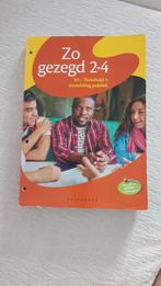 Zo gezegd 2.4 mondeling, Boeken, Schoolboeken, Ophalen, Nederlands