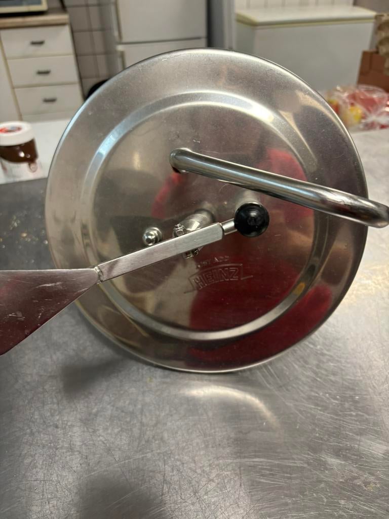 Sauspomp/sausdispenser goede staat 10 liter RVS, Ophalen of Verzenden, Gebruikt, Transport en Opslag