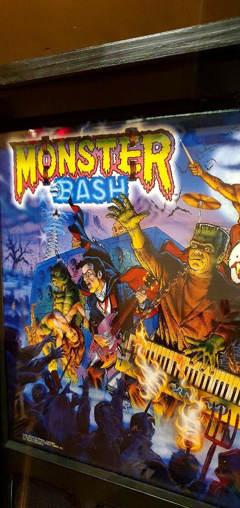 Monster Bash Williams- Flipper, Collections, Machines | Flipper (jeu), Comme neuf, Électronique, Williams, Enlèvement