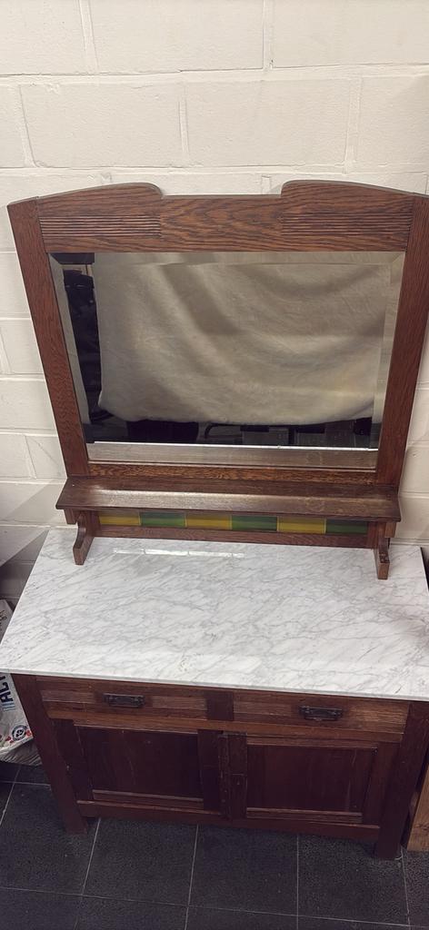 Marmeren kast, Antiek en Kunst, Ophalen