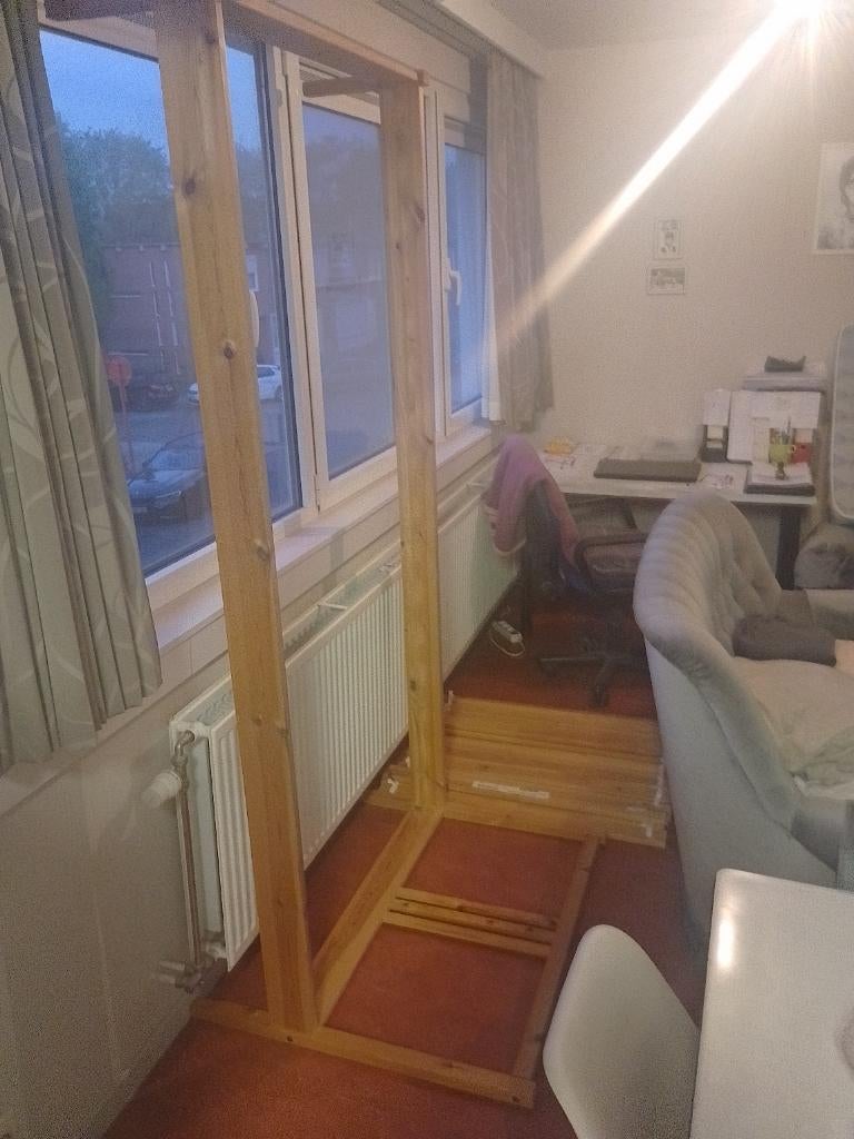 Bed - eenpersoons GRATIS, Huis en Inrichting, Slaapkamer | Bedden, Ophalen, Gebruikt, 90 cm, Eenpersoons