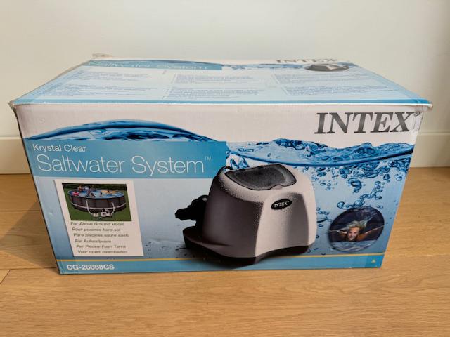 INTEX ZOUTWATERSYSTEEM, Tuin en Terras, Ophalen, Gebruikt