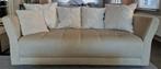 Stevige grote beig zetels 4,3 en 2 zit. Worden nog gestoomd., Maison & Meubles, Canapés | Salons, Banc droit, Landelijk, Enlèvement