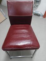 Barkrukken in echt rundsleder ., Ophalen, Zo goed als nieuw, 90 cm of meer, Leer