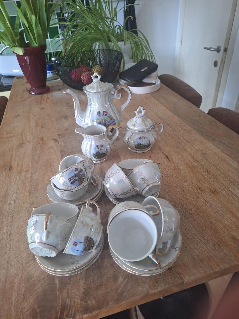 Turks servies, Ophalen