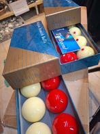Alle toebehoren voor biljart,tafelvoetbal en darts., Ophalen, Nieuw, Keu of Ballen