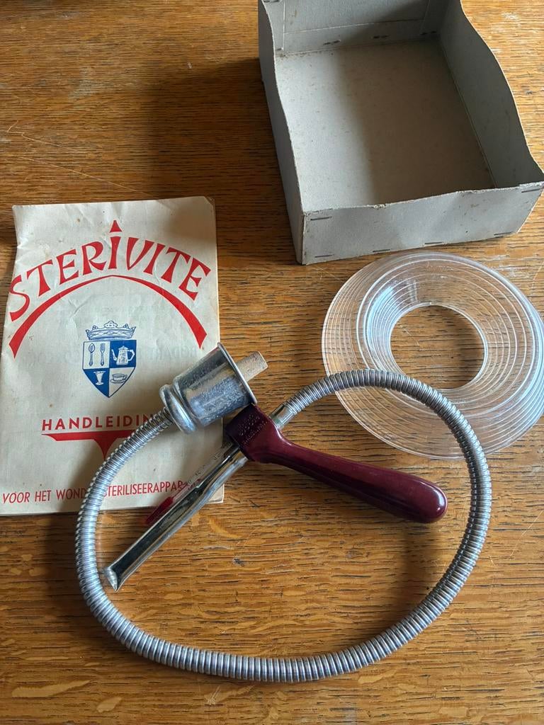Vintage steriliseerapparaat Sterivite, Ophalen