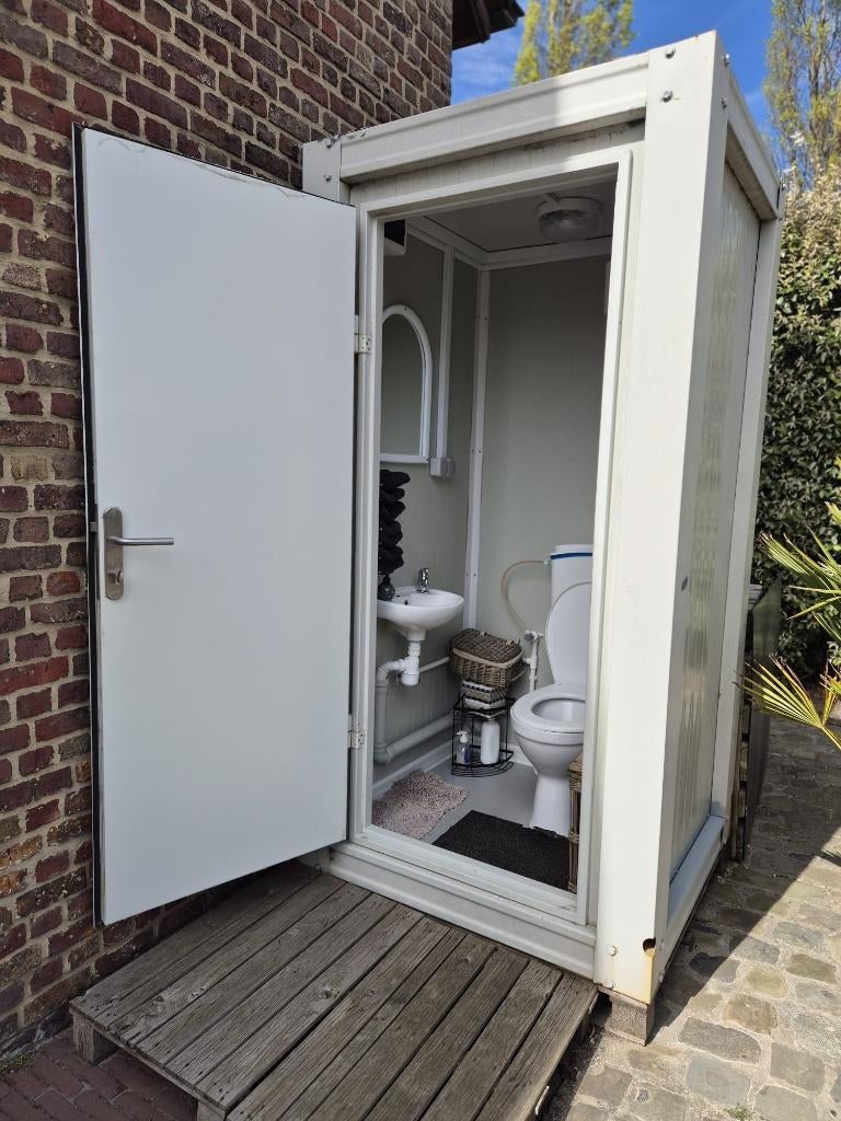 toiletcabine, Ophalen, Zo goed als nieuw