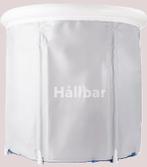 Opvouwbare badkuip Hållbar - Wit - Zeer goede staat, Huis en Inrichting, Badkamer | Badkamermeubels, Ophalen, Gebruikt, Overige typen