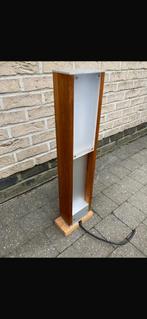 tuinpaal met hout en aliminium, Huis en Inrichting, Woonaccessoires | Cd- en Dvd-rekken, Ophalen, Nieuw, Hout