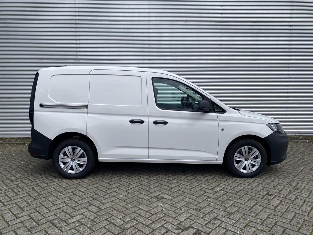 Volkswagen Caddy 1.5 TSI Manueel 84 kW Cargo Business, Auto's, Stof, Gebruikt, Zwart, 4 cilinders