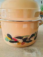 VINTAGE MOSSELPOT, Ophalen, Zo goed als nieuw, Overige materialen, Kookpan of Snelkookpan