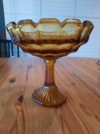 Art deco schaal - amberkleurig, Enlèvement