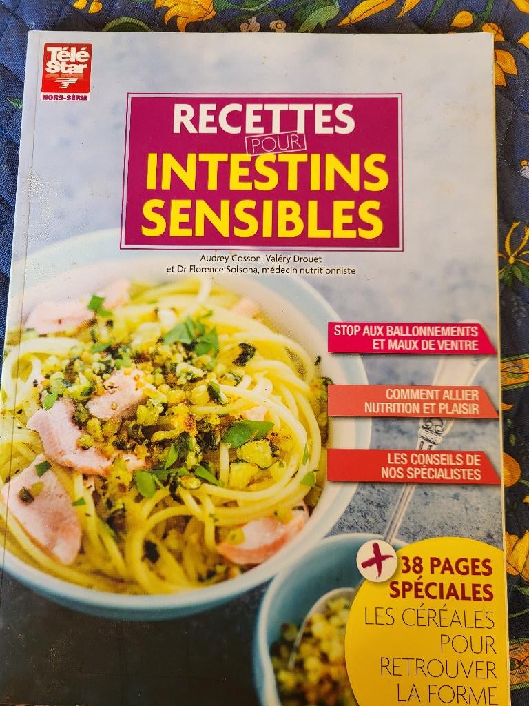 Livre de recettes intestin sensible, Livres, Livres de cuisine, Neuf, Plat principal, Enlèvement, Autre