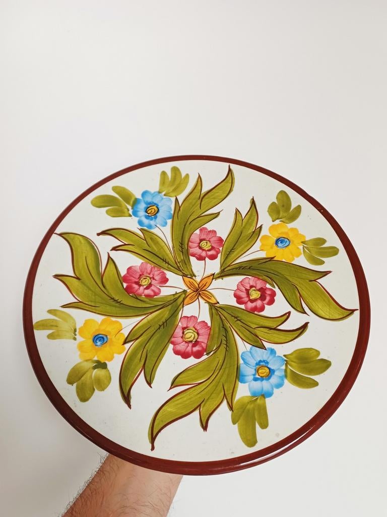 Grand plat décoratif ancien, Bijoux, Sacs & Beauté, Enlèvement ou Envoi