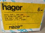 Lot de 15 disjoncteur Hager 2P C20, Bricolage & Construction, Électricité & Câbles, Enlèvement ou Envoi, Neuf, Autres types