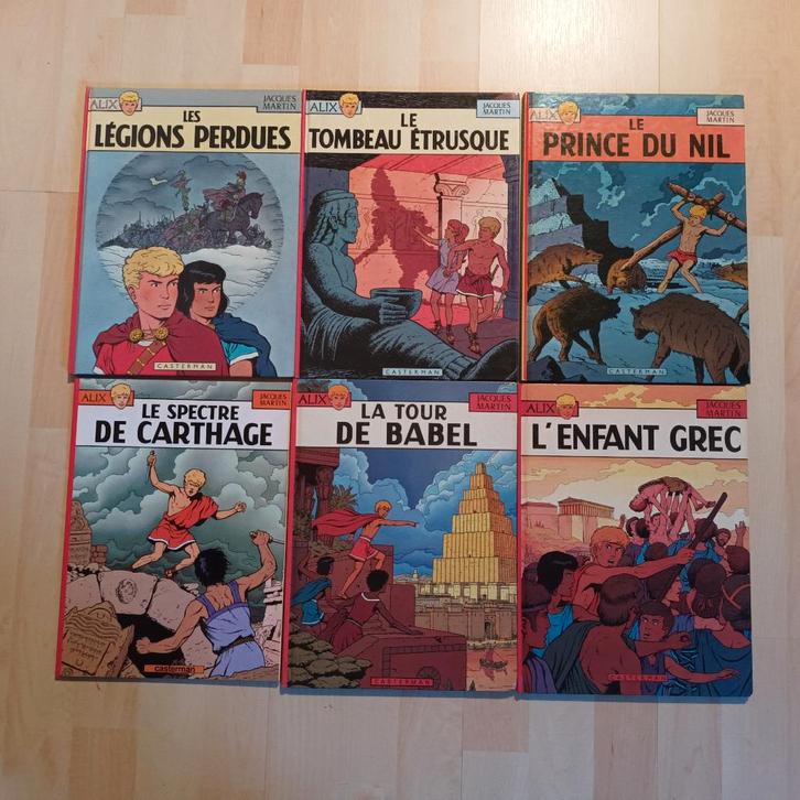 BD Alix lot de 6 tomes, Livres, BD, Comme neuf, Plusieurs BD, Enlèvement ou Envoi