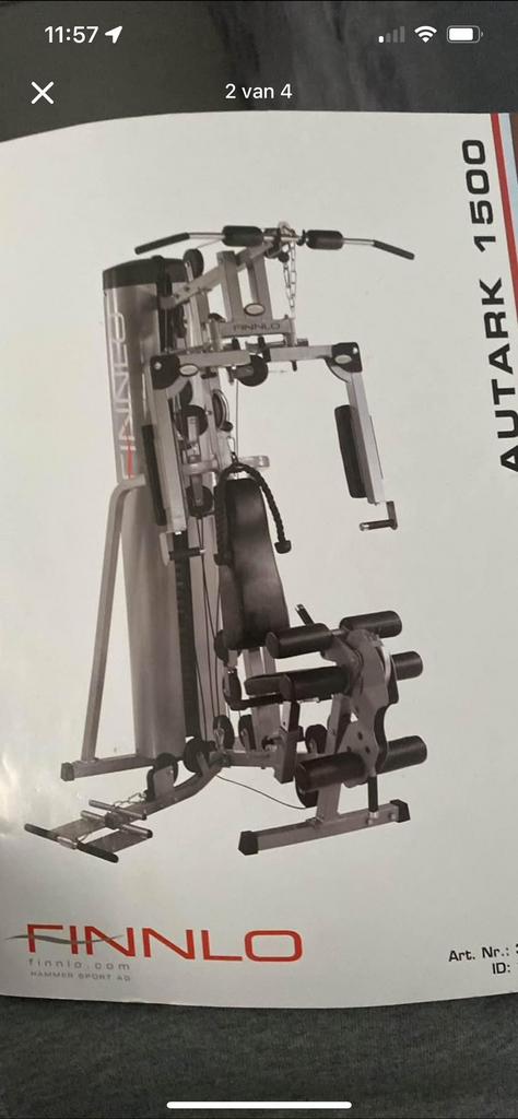 Multistation Finnlo autark, Ophalen, Zo goed als nieuw