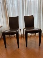 6x chaises Vitra LOUIS 20 de Philippe Starck en gris foncé, Gris, Métal, Enlèvement, Cinq, Six Chaises ou plus