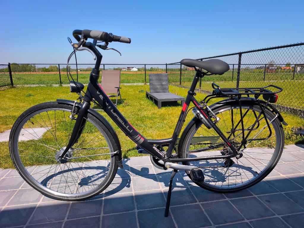 meisjesfiets "venturelli corso" in zeer goede staat., Velgrem, Versnellingen, Zo goed als nieuw, Venturelli