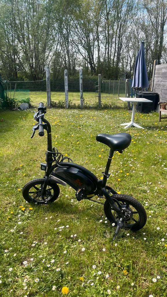 Elektrische bedaalfiets, Fietsen en Brommers, Fietsen | Vouwfietsen, Gebruikt, Heren, Overige merken, Deels opvouwbaar, Ophalen