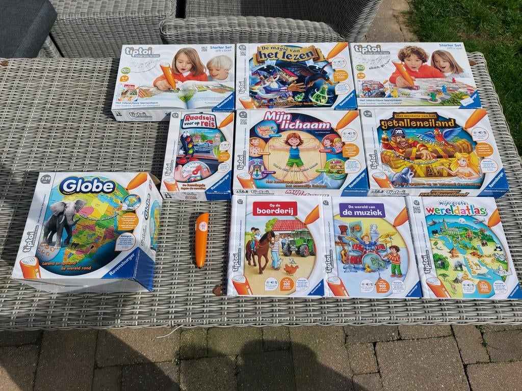 Kits de démarrage Tiptoi + livres + globe (package complet), Enfants & Bébés, Jouets | Éducatifs & Créatifs, Enlèvement
