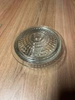 Glazen kom met deksel, Ophalen of Verzenden, Zo goed als nieuw