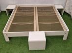 Auping Aurounde Bed 180x200cm met 3 Bijzettafels, Huis en Inrichting, Ophalen of Verzenden