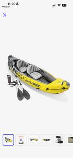 GRATIS Intex Explorer K2 Kayak Set Inclusief peddels, Ophalen, Zo goed als nieuw