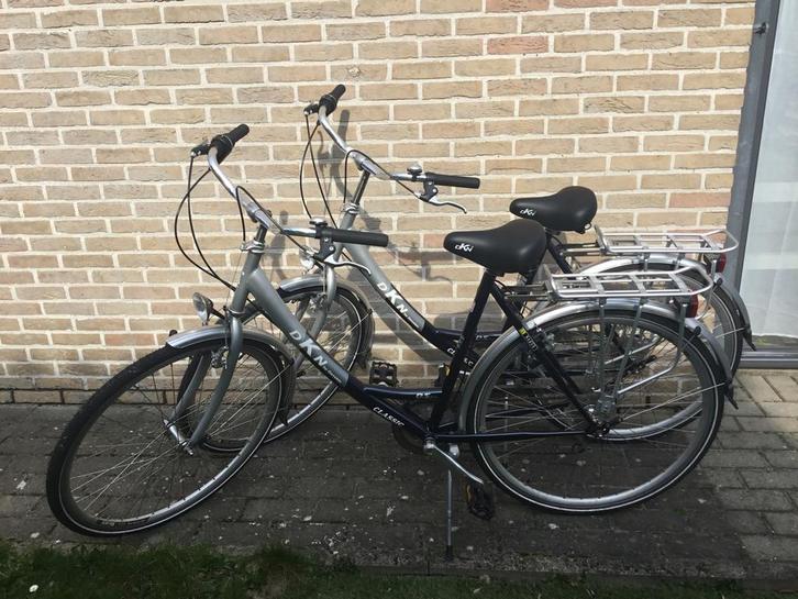 2 Ds design DKN fietsen Shimano, Axa lamp, comfortzadel…, Fietsen en Brommers, Fietsen | Dames | Damesfietsen, Zo goed als nieuw