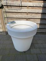 Bloempot, Ophalen, Balkon, Rond, Nieuw