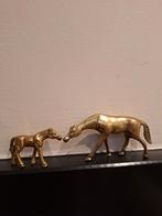 Décoration : 2 chevaux en cuivre, Enlèvement ou Envoi, Cuivre