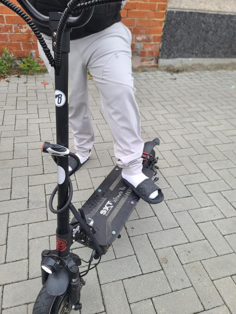 Step te koop omdat ik bezig ben met project, Ophalen