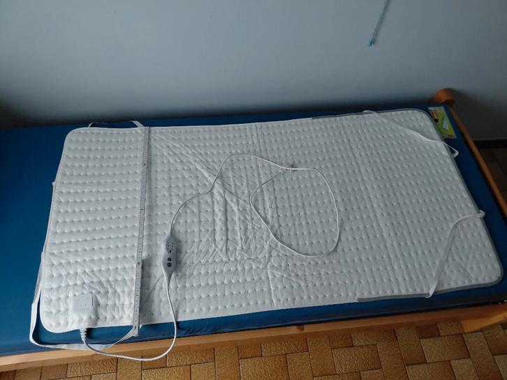 Elektrisch deken, Huis en Inrichting, Slaapkamer | Beddengoed, Zo goed als nieuw, Overige typen, Eenpersoons, Wit, Ophalen
