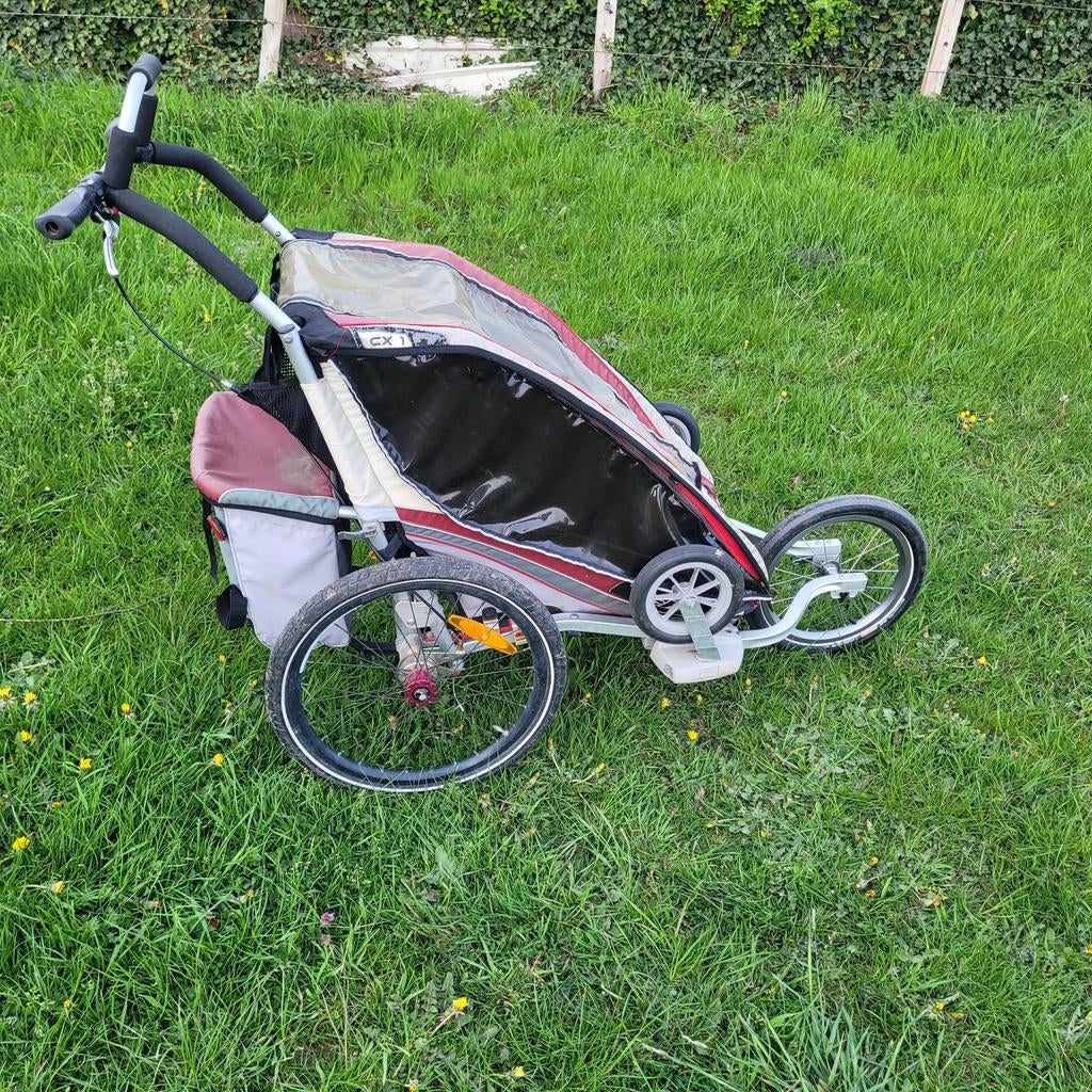 Thule Chariot CX1 fietsaanhanger, Ophalen, Kinderkar, Vering