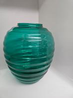Vaas glas groen, Antiek en Kunst, Ophalen of Verzenden