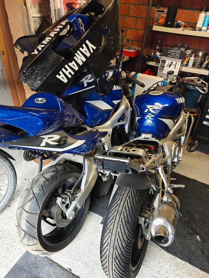 2 X Yamaha R6 (2001), Motoren, Onderdelen | Yamaha, Gebruikt, Ophalen of Verzenden