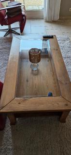 Eiken salontafel!, Huis en Inrichting, Tafels | Salontafels, Ophalen, Gebruikt, 100 tot 150 cm, Eikenhout
