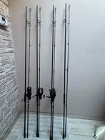 4 cannes fox horizon X4 12p 3.5lbs, Enlèvement, Comme neuf, Canne à lancer